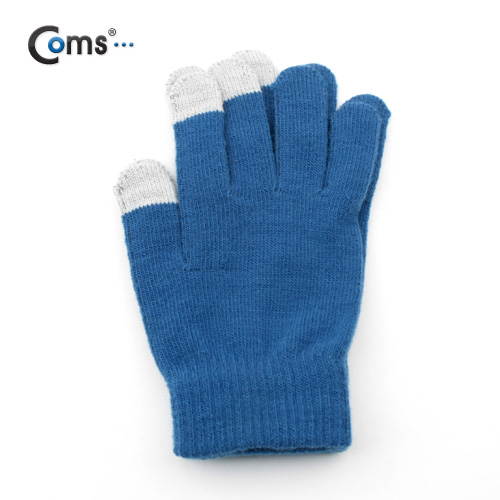 Coms 스마트폰 장갑 BLUE