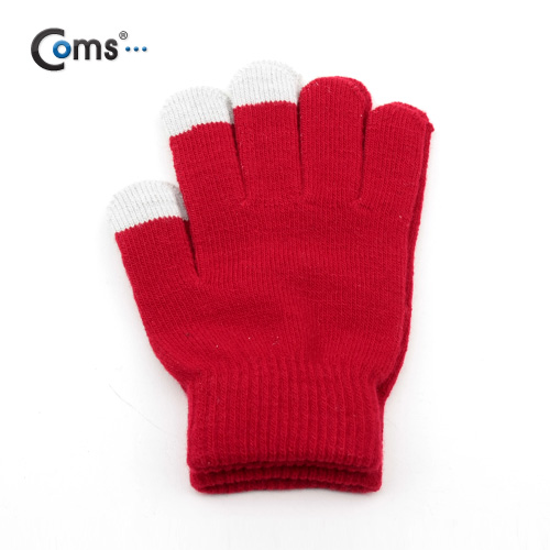 Coms 스마트폰 장갑 RED