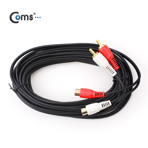 Coms RCA 케이블(2선/연장) 20M