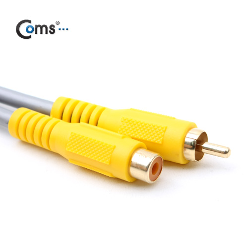 Coms RCA 케이블(1선 연장/고급) 3M