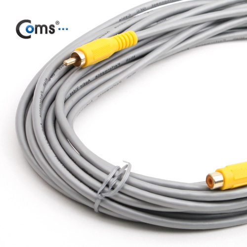Coms RCA 케이블(1선 연장/고급) 10M