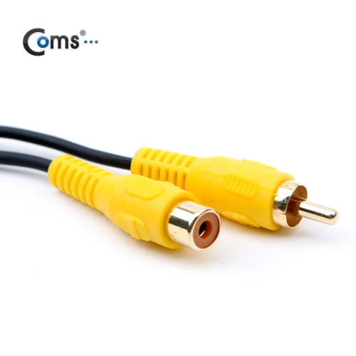 Coms RCA 케이블(1선 연장/고급) 10M