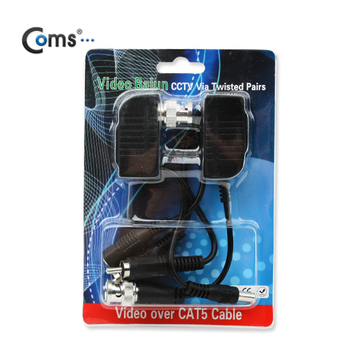 Coms BNC 리피터(Balun, CCTV신호연장/UTP연장)