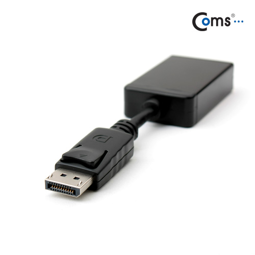 Coms 디스플레이포트 컨버터, VGA변환, DP(M) to VGA(F), 15cm