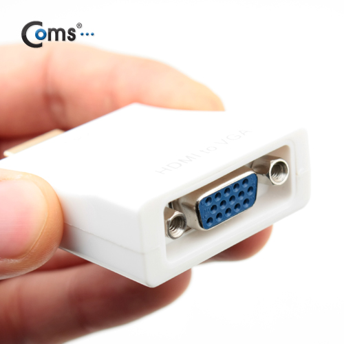 Coms HDMI 컨버터(HDMI to VGA 변환/오디오 지원)