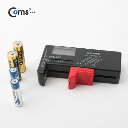 Coms 건전지 테스터(디지털 표시)
