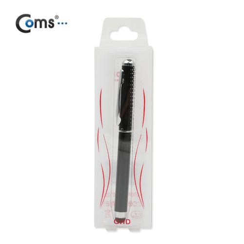 Coms 터치펜 정전식 (LED 포인터 램프포함)