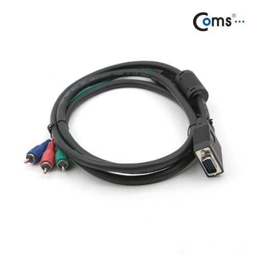 Coms DVD 컴포넌트 케이블(3선/고급) 1.8M