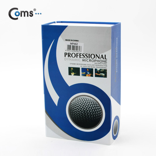 Coms 마이크(MP-390S), 6.3mm/Silver, 다이나믹형