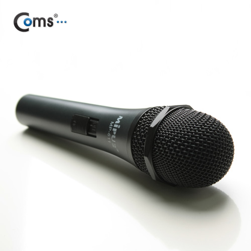Coms 마이크(MP-611A), 6.3mm/Black,고급 다이나믹형