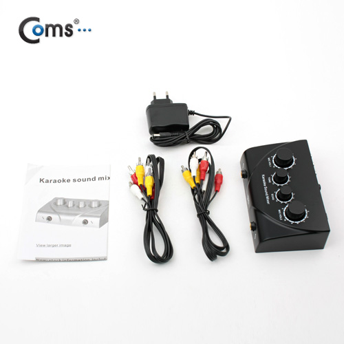 Coms 마이크 믹서/사운드 믹서(에코기능), N-3