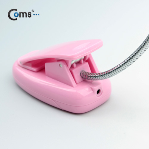 Coms USB 램프(스탠드형),28LED,핑크
