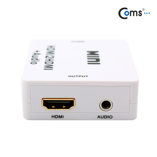 Coms HDMI 컨버터(HDMI to HDMI + 스테레오 오디오)