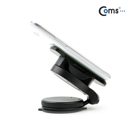 Coms 차량용 거치대(CT-8510S), 유리흡착식,접착패드형,Short Type