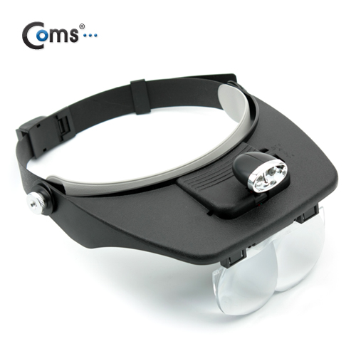 Coms 확대경(모자 캡형),확대경 4set