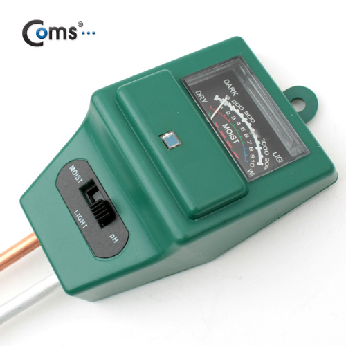 Coms 테스터기(PH/습도/조도 측정) 화분