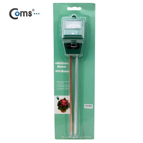 Coms 테스터기(PH/습도/조도 측정) 화분