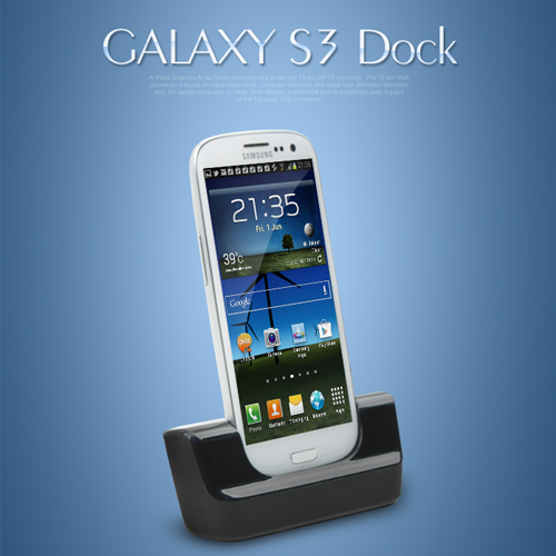 Coms 갤럭시S3 독(Dock) 충전기, LTE전용