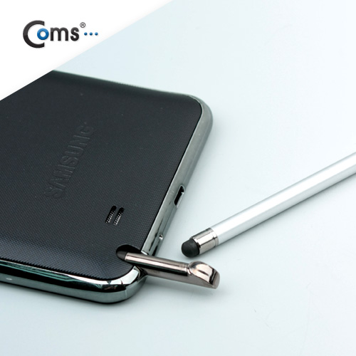 Coms 슬림 터치펜 정전식, 갤노트용/Black