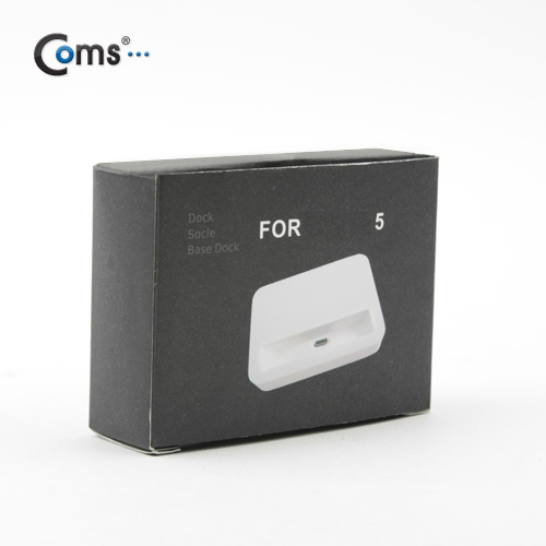 Coms IOS Phone 8Pin (8핀)5 도킹스테이션+스테레오 출력