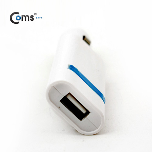 Coms USB 전원(DC시가잭),USB 1P/꺾임형(꺽임) - 5V/1A / 시거잭
