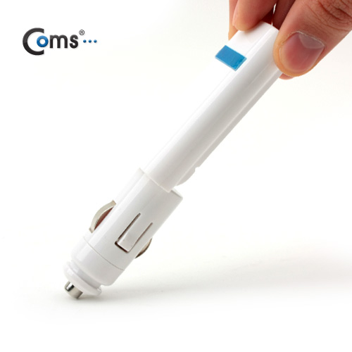Coms USB 전원(DC시가잭),USB 1P/꺾임형(꺽임) - 5V/1A / 시거잭
