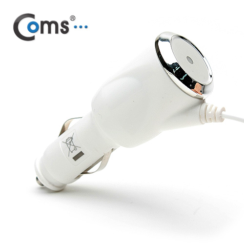 Coms iOS 스마트폰5 차량용 충전케이블 2.1A