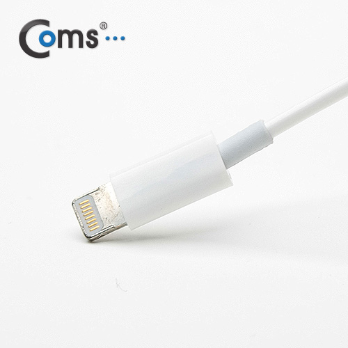 Coms iOS 스마트폰5 차량용 충전케이블 2.1A