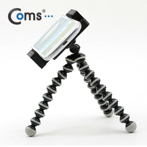 Coms 삼각대(관절형/스마트폰용),거치대포함
