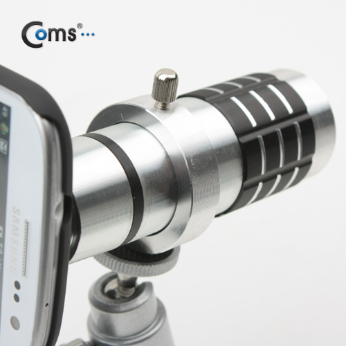 Coms 스마트폰 삼각대(확대경) 12배줌/고정케이스(갤럭시S3 가이드제외)