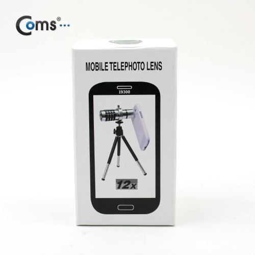 Coms 스마트폰 삼각대(확대경) 12배줌/고정케이스(갤럭시S3 가이드제외)