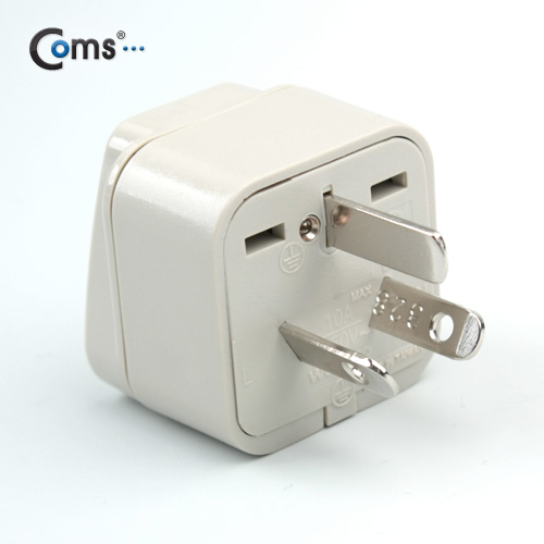 Coms 전원(AC) 변환용 아답터 (WA-16), / 해외 / 여행용 / 호주 / 중국, 접지
