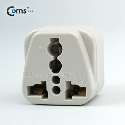 Coms 전원(AC) 변환용 아답터 (WA-16), / 해외 / 여행용 / 호주 / 중국, 접지