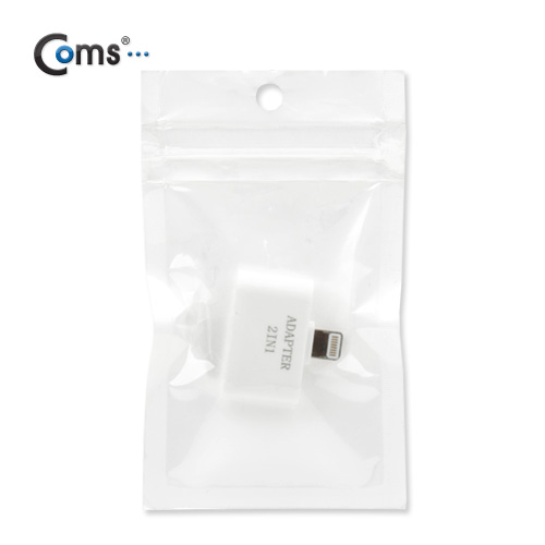 Coms iOS 스마트폰5 변환젠더 2 in 1 (Micro 5p/아이폰 30p)