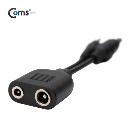 Coms DC 전원 변환 젠더 3.5+5.5(F) - 3.5+5.5(M