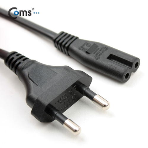 Coms BL 전원(AC) 코드/8 자형 1.5M - 노트북 가전용