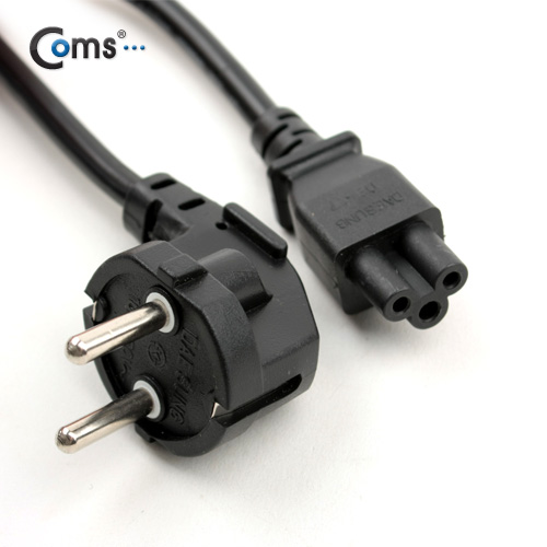 Coms BL 전원(AC) 코드/크로바형 1M - 노트북 아답터용