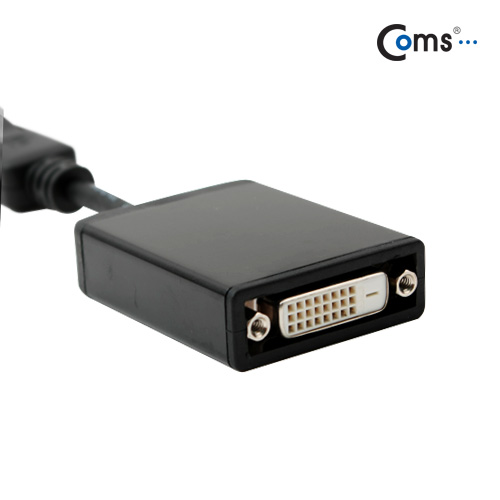 Coms 디스플레이 포트 컨버터(DVI변환), DisplayPort(M) to DVI 24/DisplayPort
