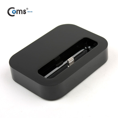 Coms iOS 스마트폰5 도킹스테이션 Black