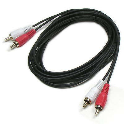 Coms RCA 2선 케이블 3M (음성)