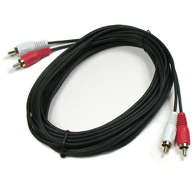Coms RCA 2선 케이블 5M (음성)