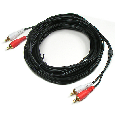Coms RCA 2선 케이블10M (음성)
