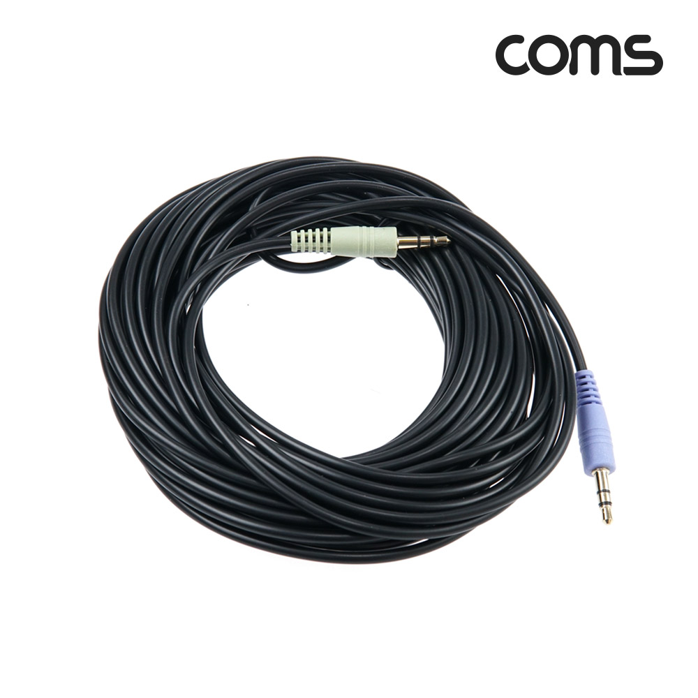 Coms 스테레오 케이블 3.5Φ (M/M)10M/Stereo