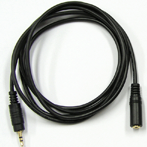 Coms 스테레오 케이블 2.5Φ (연장) 1.5M/Stereo