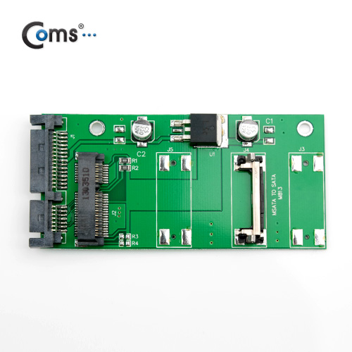 Coms SATA 컨버터 (mSATA to SATA), 슬림 PCB