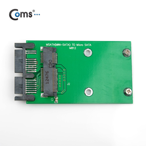 Coms SATA 컨버터 (mSATA to micro SATA), 슬림 PCB/미니형