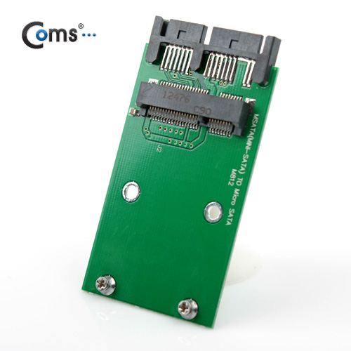 Coms SATA 컨버터 (mSATA to micro SATA), 슬림 PCB/미니형