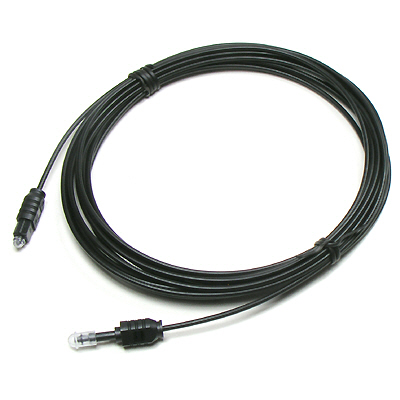 Coms 오디오광 Optical 케이블(2∮/원-각) 5M