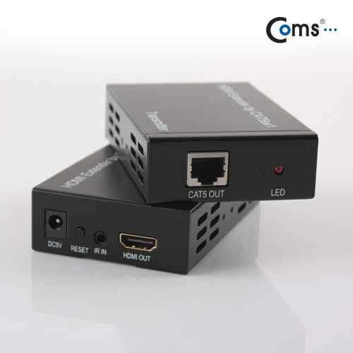 Coms HDMI 리피터(RJ45),up to 100M, Full HD지원(송/수신세트)