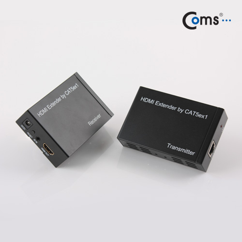 Coms HDMI 리피터(RJ45),up to 100M, Full HD지원(송/수신세트)